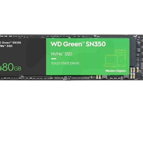 SSD 480GB PCIe NVMe M.2 SN350 Green
